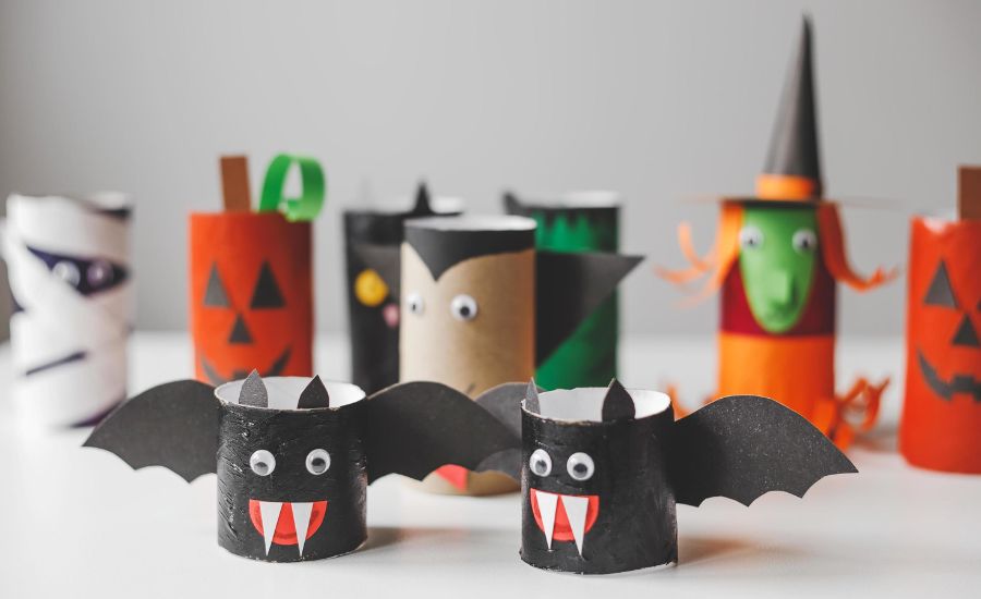 Creando con conos de papel